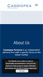 Mobile Screenshot of cassiopeapartners.com
